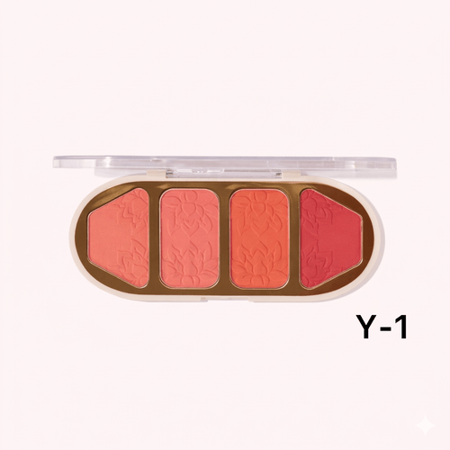 Miss Rose Island Hottie 4 Color Blusher Kit – Your Everyday Glam Essential - The Nexa Shop