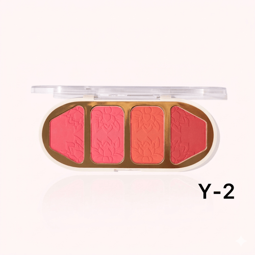 Miss Rose Island Hottie 4 Color Blusher Kit – Your Everyday Glam Essential - The Nexa Shop