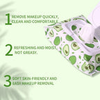 Miss Rose Makeup Remover Wipes – Deep Cleansing & Moisturizing (80 Sheets) - The Nexa Shop