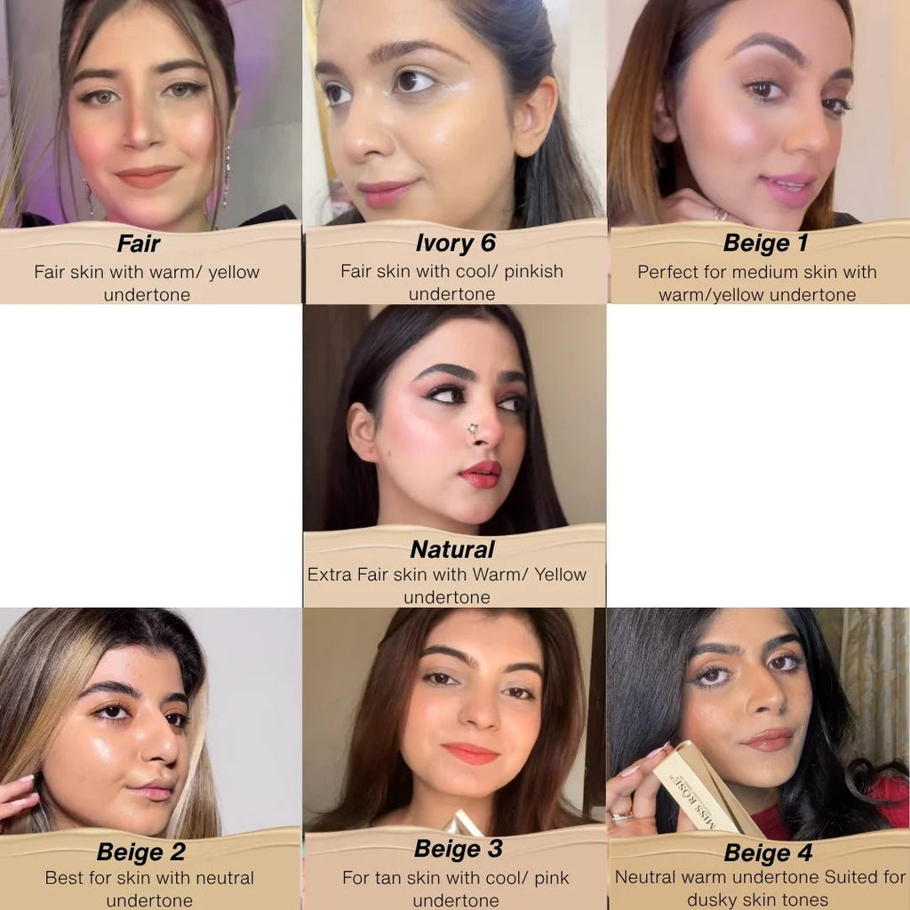 Miss Rose Silk Flawless Foundation Long-Lasting Liquid Base - The Nexa Shop