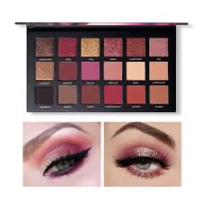 Miss Rose Twilight Dusk Eyeshadow Palette – 18 Color Shimmer & Matte Set - The Nexa Shop