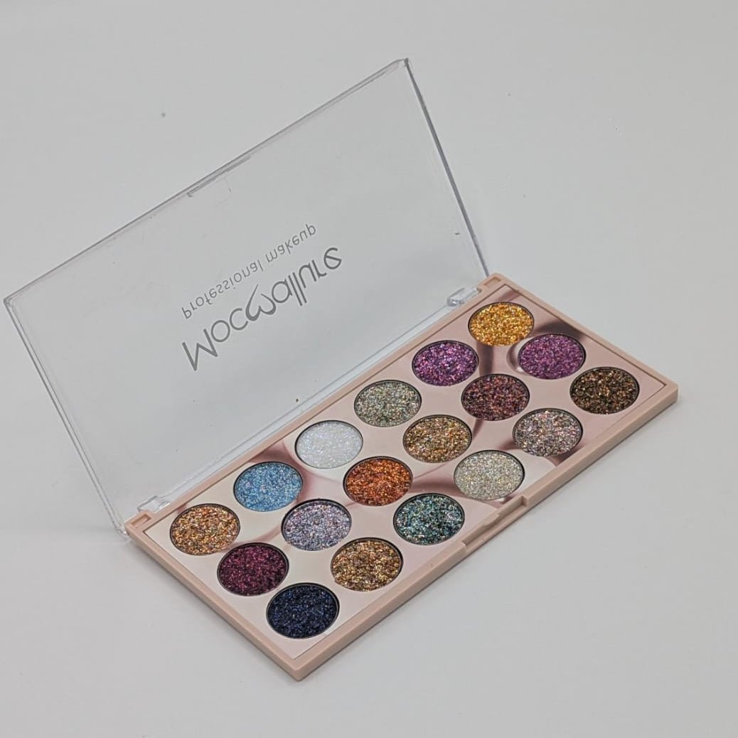Mocallure 18-Color Glitter Eyeshadow Palette - The Nexa Shop
