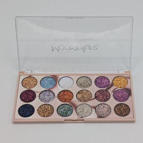 Mocallure 18-Color Glitter Eyeshadow Palette - The Nexa Shop