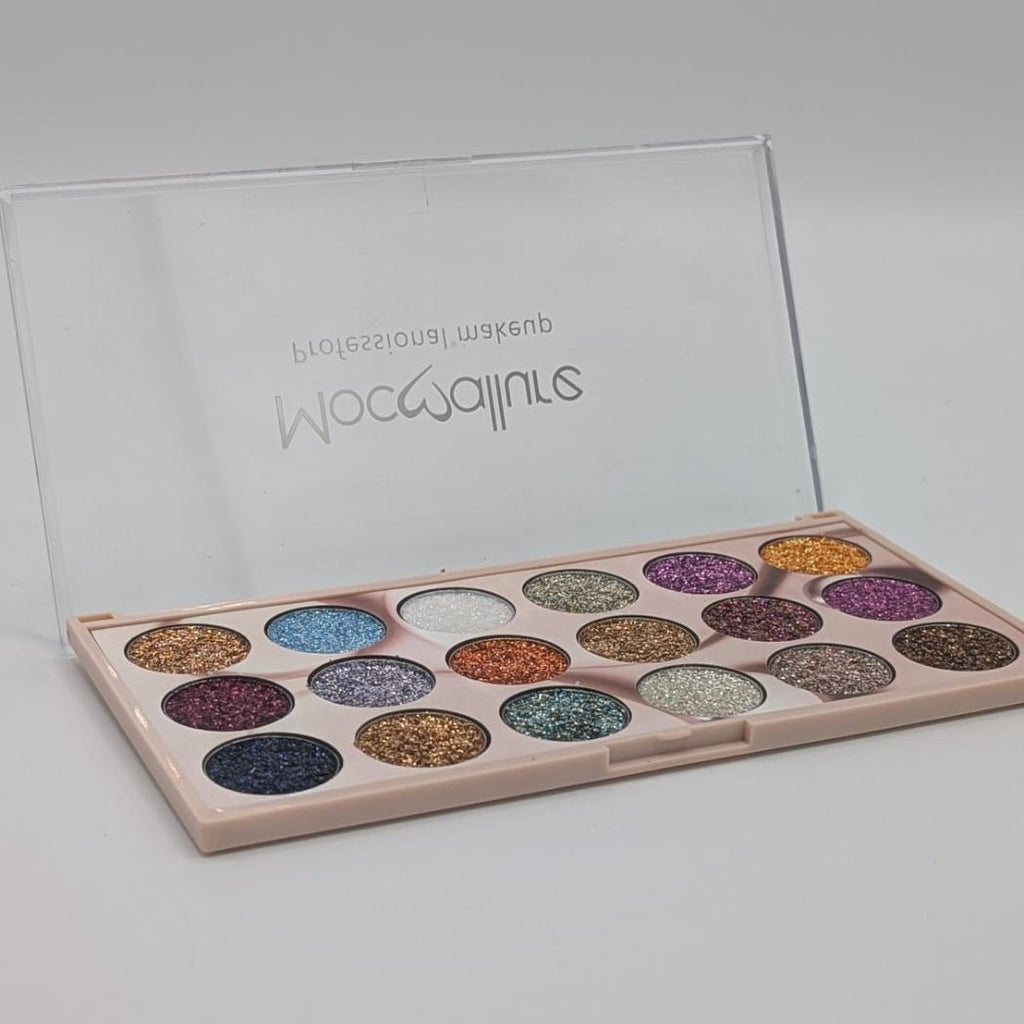 Mocallure 18-Color Glitter Eyeshadow Palette - The Nexa Shop