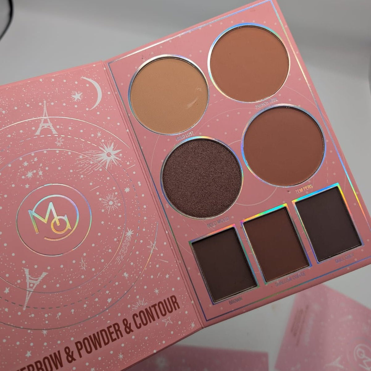Mocallure 4-in-1 Eyes, Face & Lips Multi-Color Makeup Palette Book - The Nexa Shop