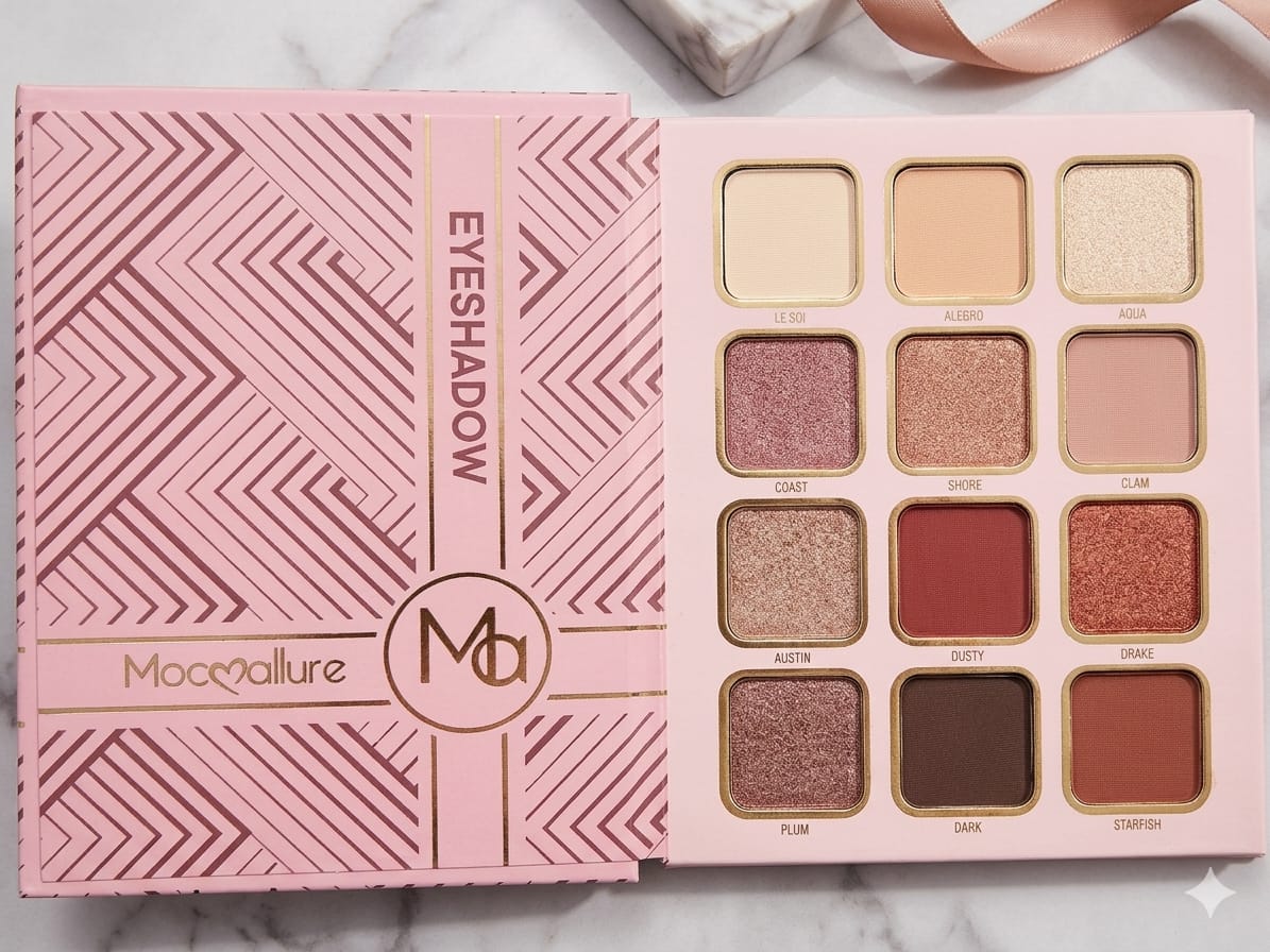 Mocallure 4-in-1 Mini Makeup Kit Eyeshadow Palette – Multi Shade Beauty Book - The Nexa Shop