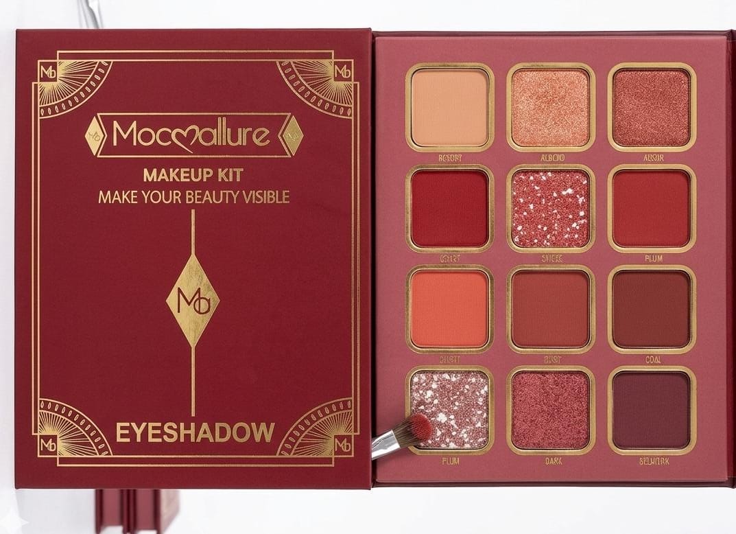 Mocallure 4-in-1 Mini Makeup Kit Eyeshadow Palette – Multi Shade Beauty Book - The Nexa Shop