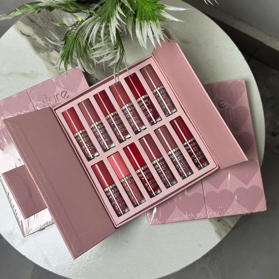 Mocallure Matte Lip Gloss Collection – Long-Lasting 12-Piece Set - The Nexa Shop