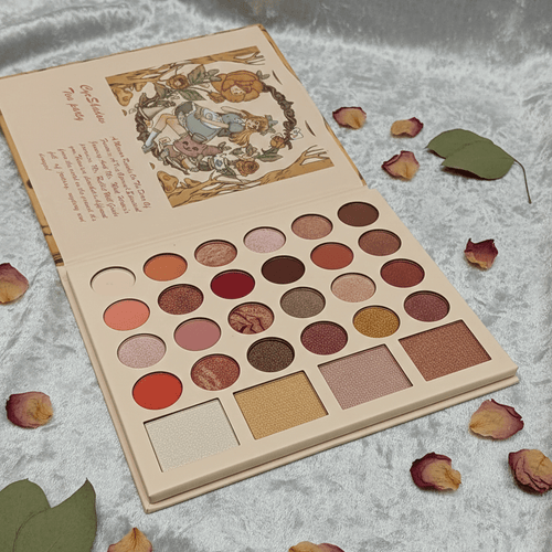 Nora Flowers 2-in-1 Eyeshadow & Highlighter Palette (28 Colors) - The Nexa Shop