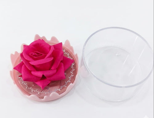 ONEYIOO 3D Rose Flower Blusher & Highlighter 2-in-1 Luminous Compact - The Nexa Shop