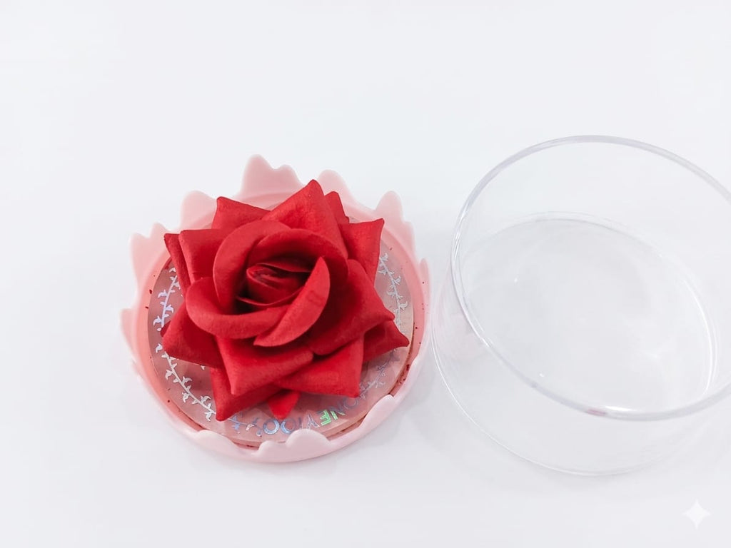 ONEYIOO 3D Rose Flower Blusher & Highlighter 2-in-1 Luminous Compact - The Nexa Shop