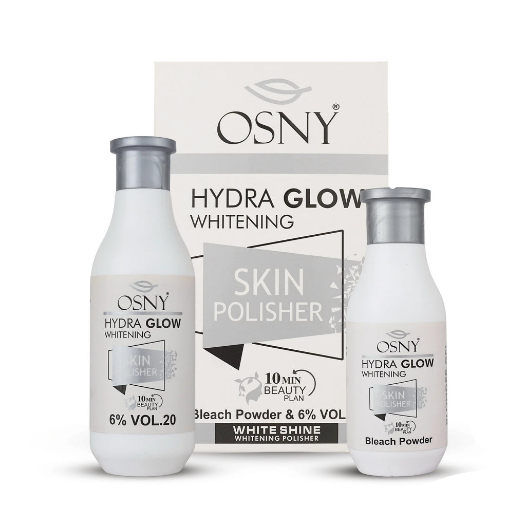 OSNY Hydra Glow Whitening Skin Polisher | Face Bleach Powder 6% Vol 20 - The Nexa Shop