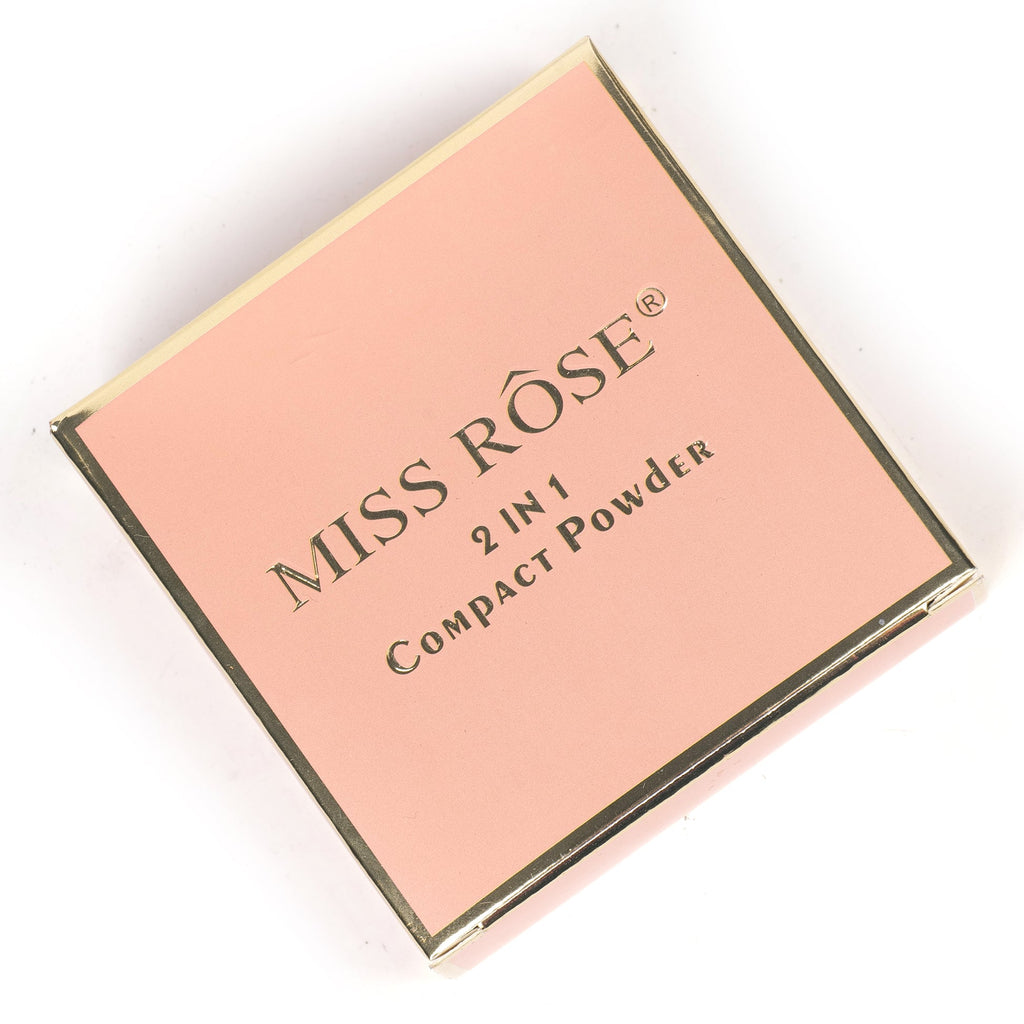 MISS ROSE 2-in-1 Compact Powder & Base