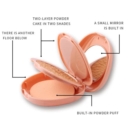 MISS ROSE 2-in-1 Compact Powder & Base