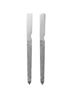 Professional Large 2-pcs Foot Rasp & Callus Remover – Heavy-Duty Stainless Steel Pedicure Scraper - The Nexa Shop