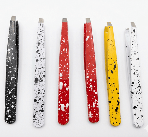 Professional Slant Tip Tweezers – Precision Eyebrow Shaping & Facial Hair Removal Tool - The Nexa Shop