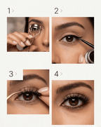 QA 3D Hand-Made Eyelashes – 2-Pcs Premium Natural Volume Lash Set - The Nexa Shop