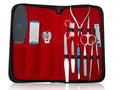 QA Saloon Beauty Professional Manicure & Pedicure Tools Kit with Zipper Pouch - The Nexa Shop