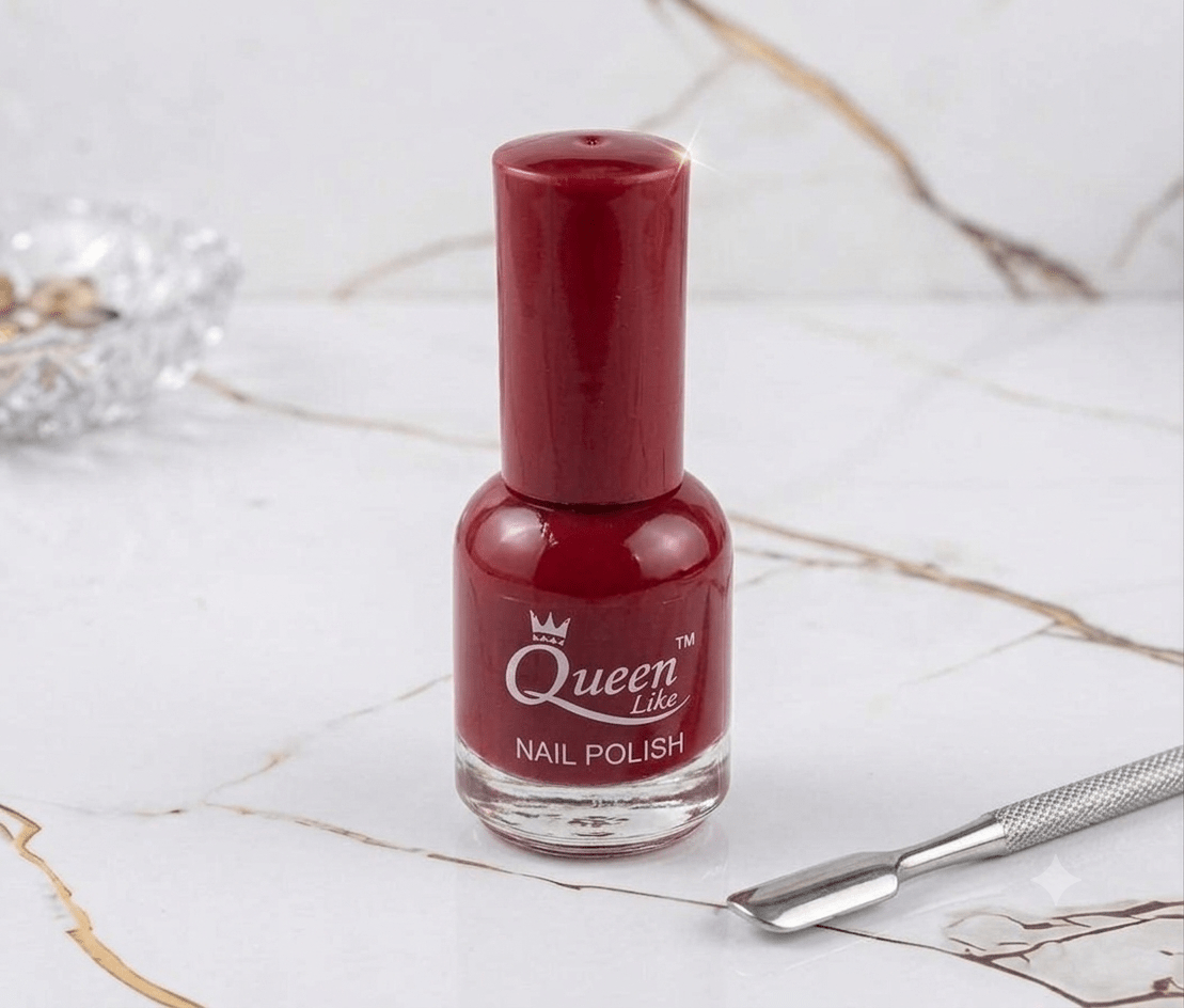 Queen Lily Nail Polish (1 pc) – Premium Nude & Glossy Nail Color - The Nexa Shop