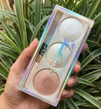 Romantic Color 3-in-1 Highlighter Kit – Glow, Shine & Pop Shimmer Palette - The Nexa Shop
