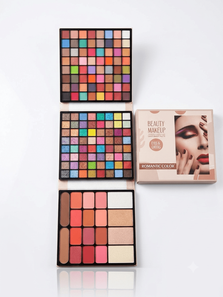 Romantic Color Beauty Makeup Eyes & Cheeks Luxury Palette - The Nexa Shop