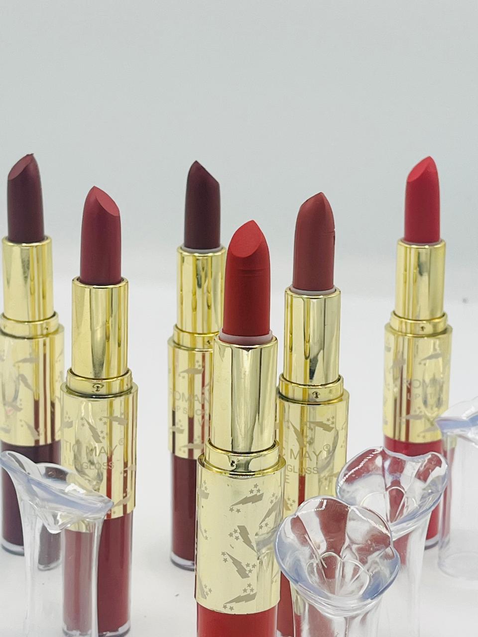 Romantic May 2 in 1 Lipstick & Lip Gloss Set - The Nexa Shop
