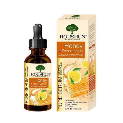Roushun Honey Fresh Lemon Pure Serum (30ml) | Anti Acne & Brightening Face Serum - The Nexa Shop