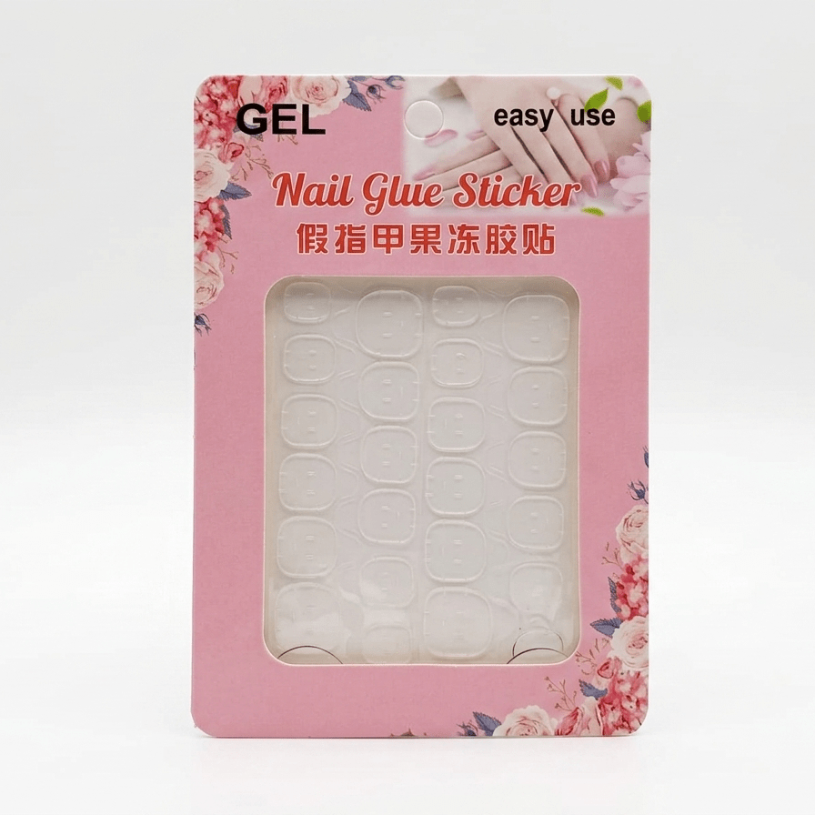 Self-Adhesive Gel Nail Glue Stickers – Waterproof Double-Sided Press-On Nail Tabs - The Nexa Shop