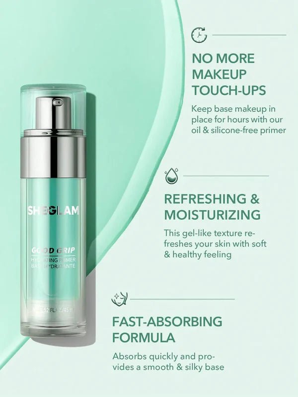 SHEGLAM Good Grip Hydrating Primer - Oil Control & Smoothing Face Primer - The Nexa Shop