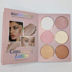 Siheglan 5-in-1 Fashion Beauty Eyeshadow, Face & Lip Palette - The Nexa Shop