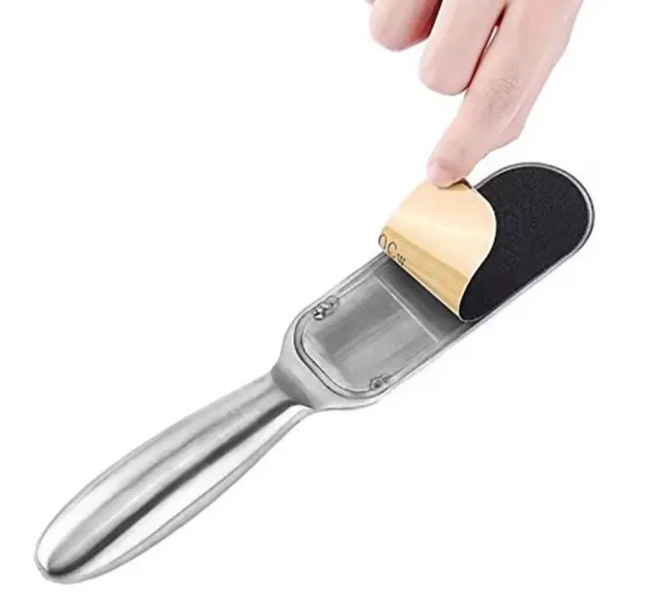 Stainless Steel Foot Filer – Professional Premium Quality Pedicure Callus Rasp & Scrubber - The Nexa Shop