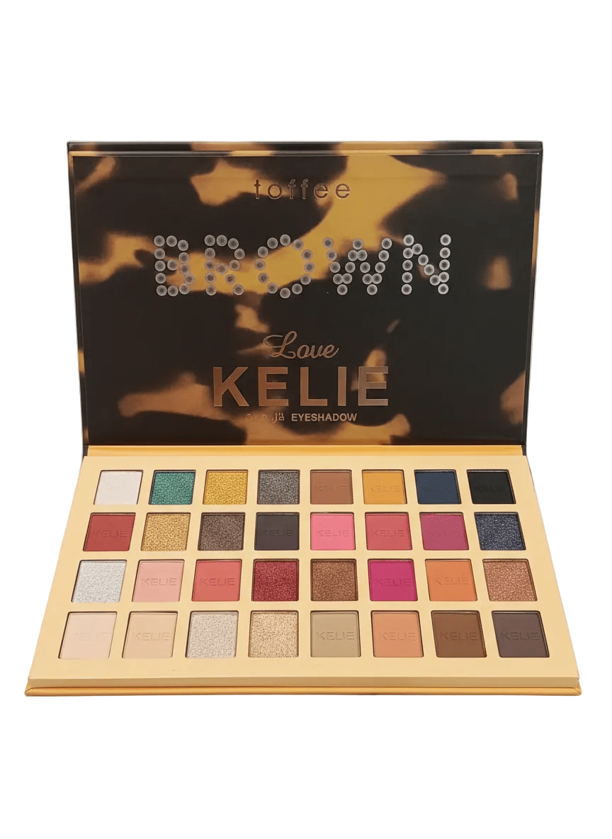 Toffee Brown Love Kelie Eyeshadow Palette | Multi Color Professional Makeup Palette - The Nexa Shop