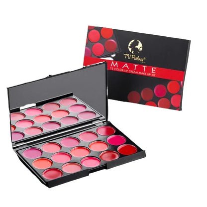 TV Parlour 15-Color Matte Lipstick Palette - The Nexa Shop