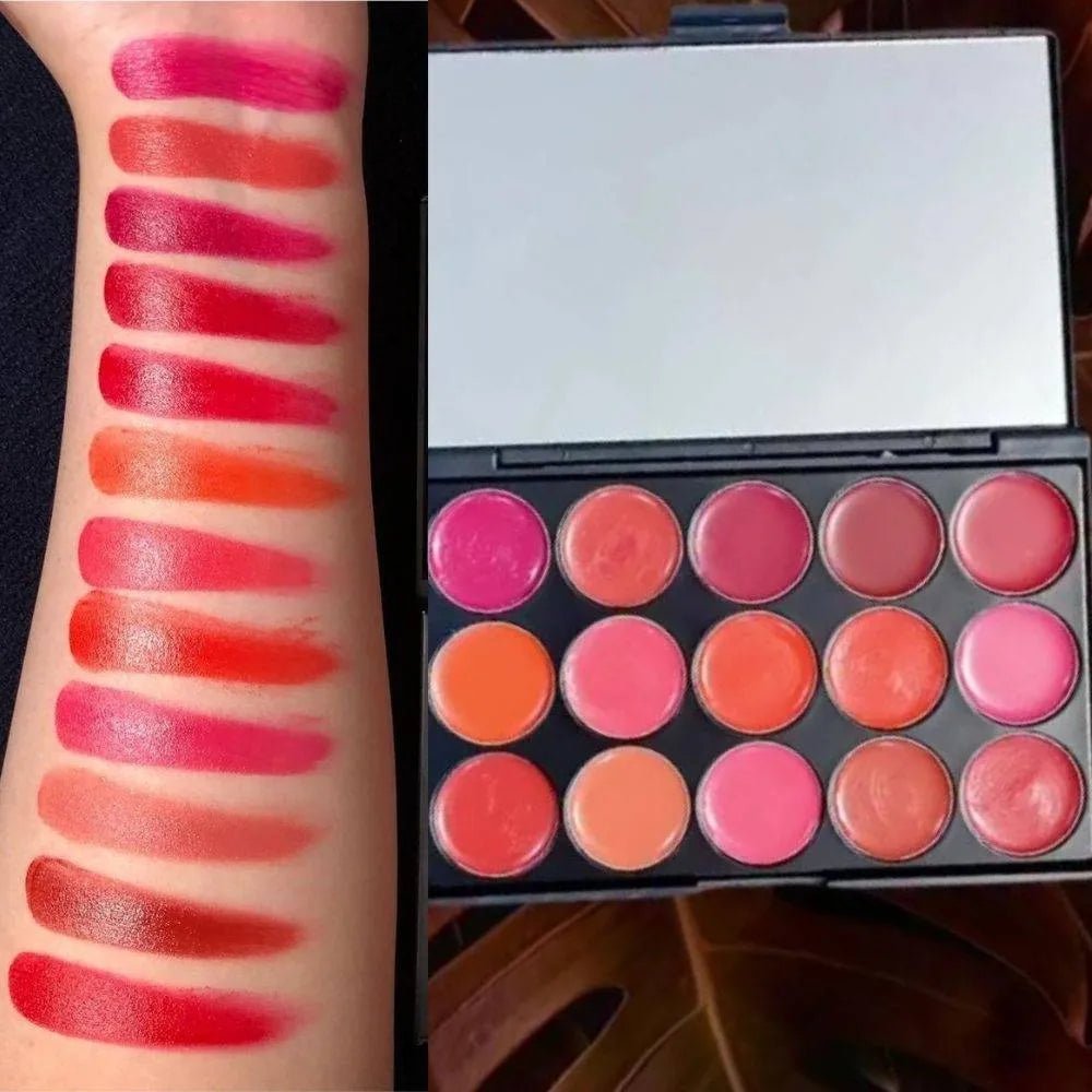 TV Parlour 15-Color Matte Lipstick Palette - The Nexa Shop