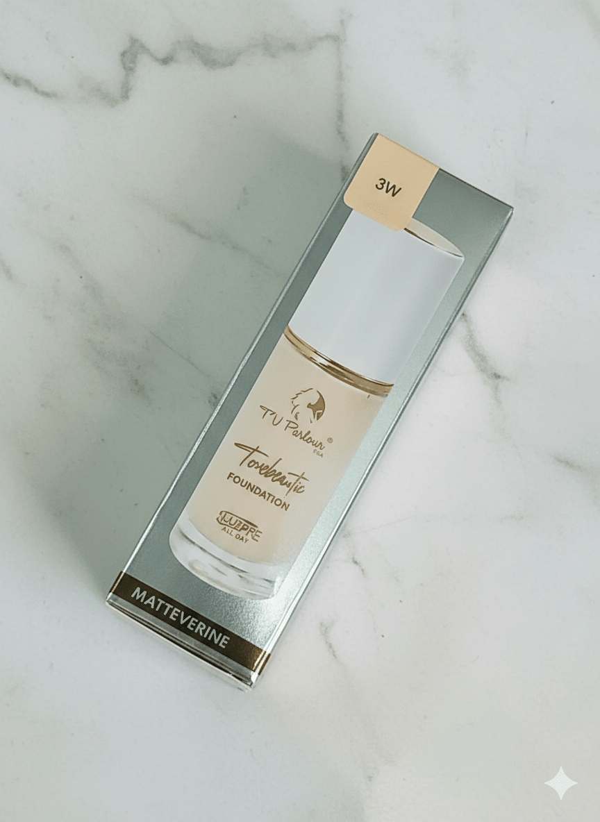 TV Parlour Flawless Matte Foundation | Long Lasting Matte Coverage - The Nexa Shop