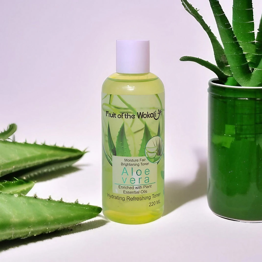 Wokali Aloe Vera Hydrating Refreshing Toner (220ml) | Moisturizing Facial Toner - The Nexa Shop
